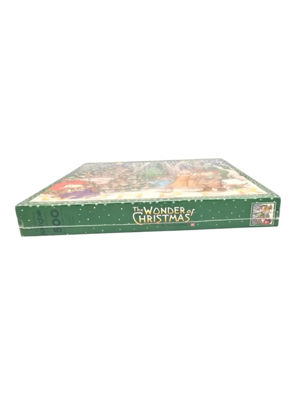Vtg Brand NEW Mary Engelbreit The Wonder of Christmas Springbok Puzzle 500 Piece